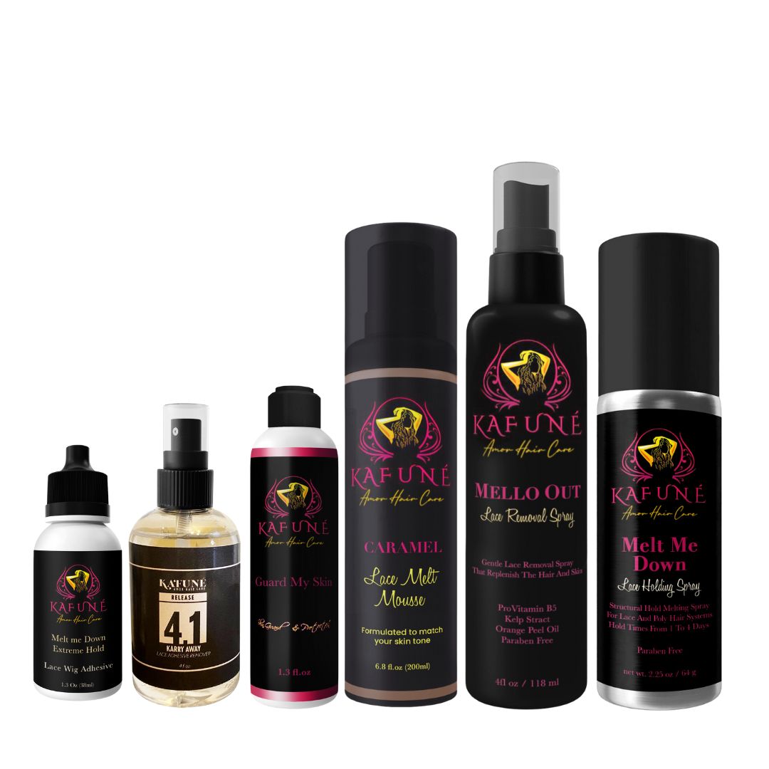 4 Step Lace Wig System- Waterproof Starter Kit (small) - Kafuné hair (Growing Upscale Hair LLC)
