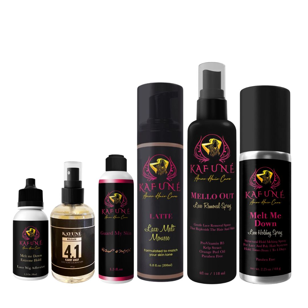 4 Step Lace Wig System- Waterproof Starter Kit (small) - Kafuné hair (Growing Upscale Hair LLC)
