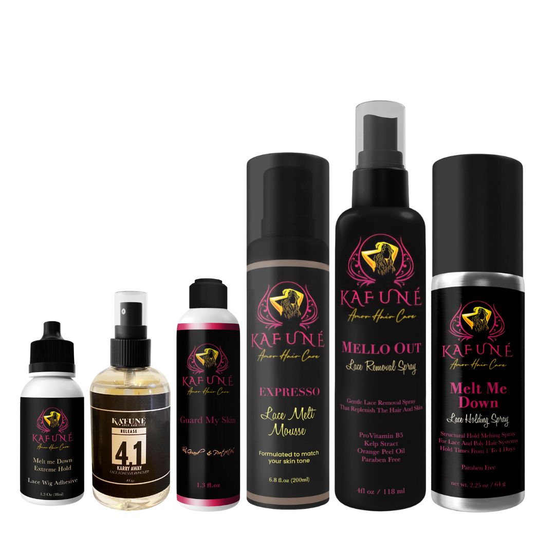 4 Step Lace Wig System- Waterproof Starter Kit (small) - Kafuné hair (Growing Upscale Hair LLC)