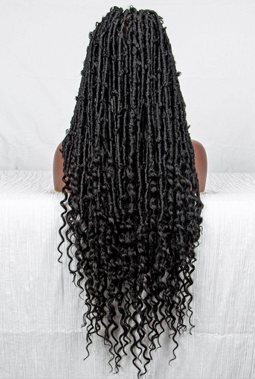Sheena Full Synthetic Faux Loc Braid Lace Wig