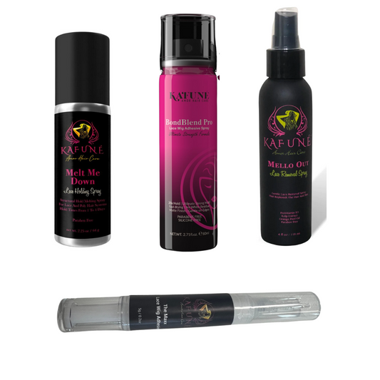 BondBlend Pro & Maxx Adhesvive & Melt Me Down & Mello Out Spray