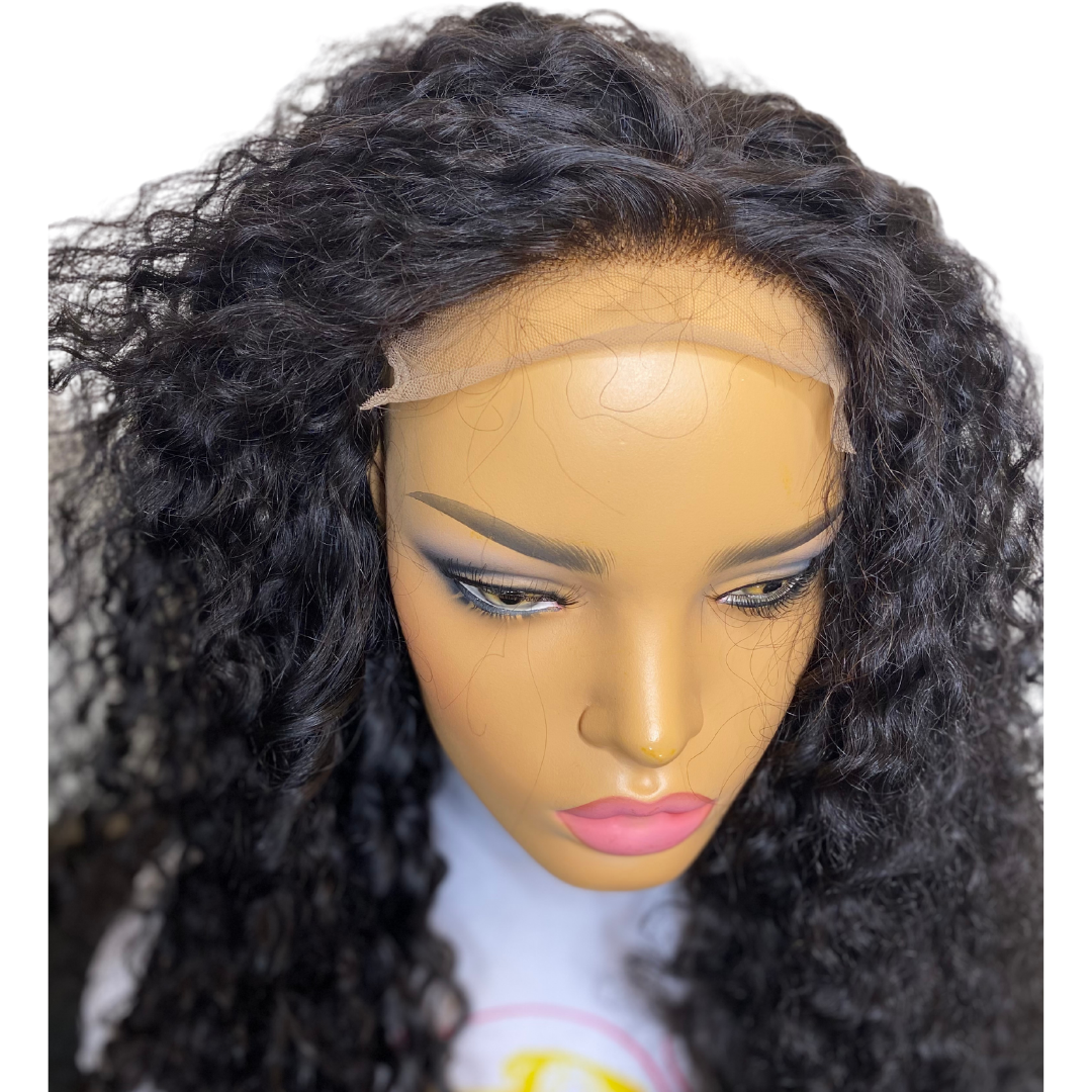 22" Deep Curly Closure Wig - Next Day Shipping - Kafuné hair (Growing Upscale Hair LLC)