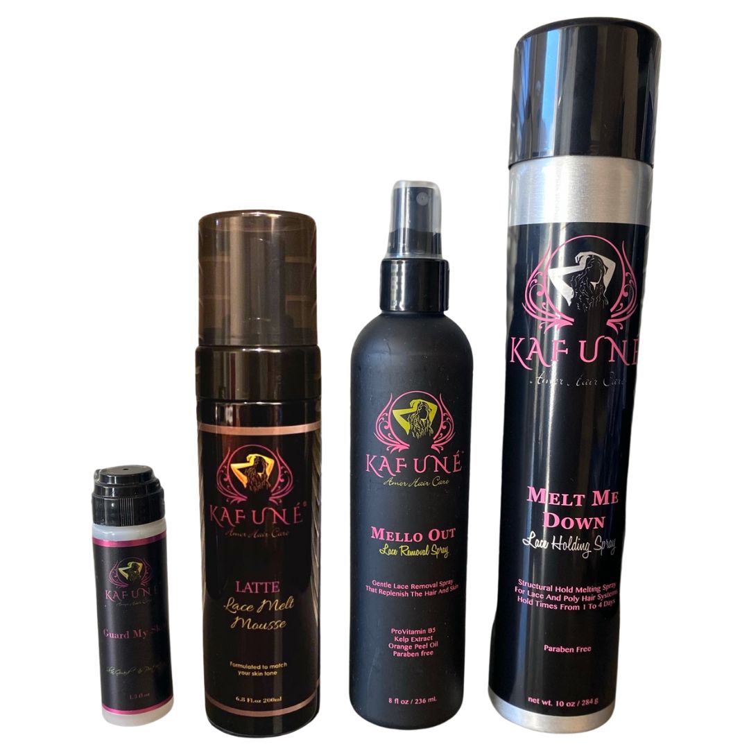 4 Step Lace Wig System- Waterproof Starter Kit (small) - Kafuné hair (Growing Upscale Hair LLC)