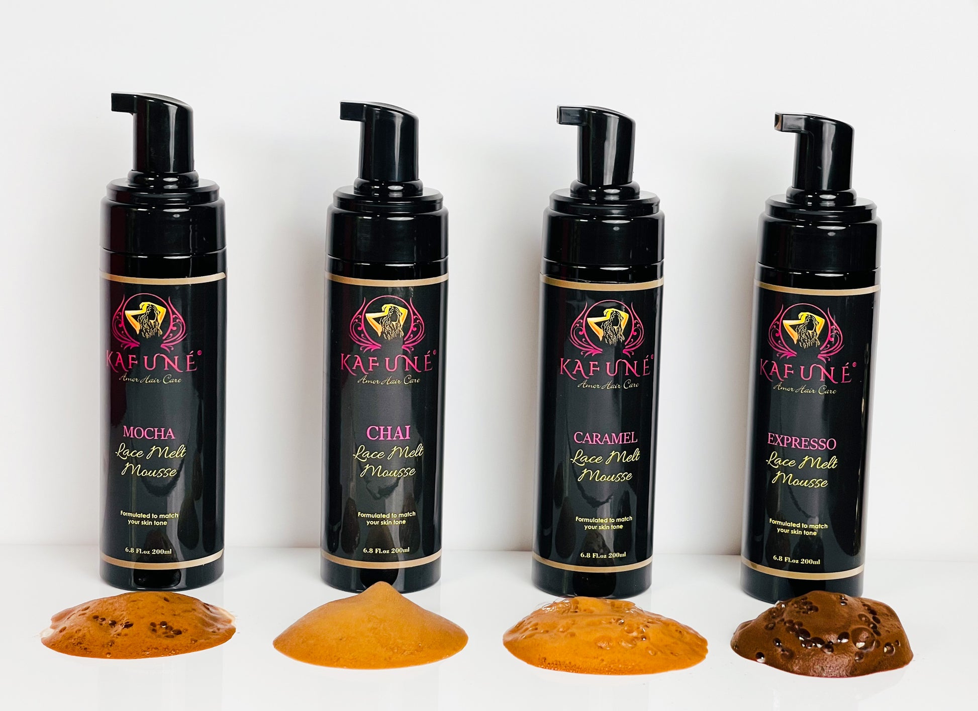 Lace Tint Mousse Bundle of All  4 Colors - Kafuné hair (Growing Upscale Hair LLC)