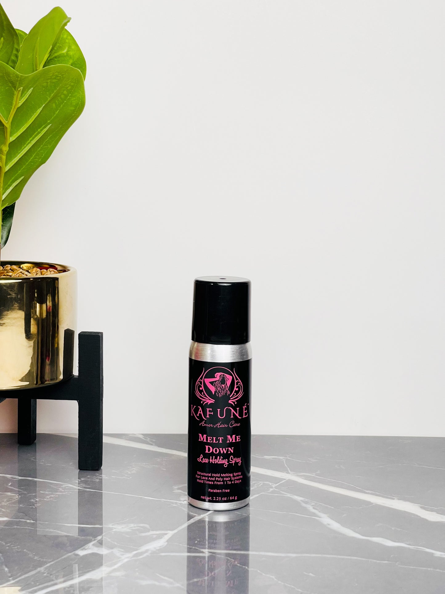 Sales - Melt Me Down Lace Melting and Holding Spray Hair for lace wig - Kafuné hair (Growing Upscale Hair LLC)