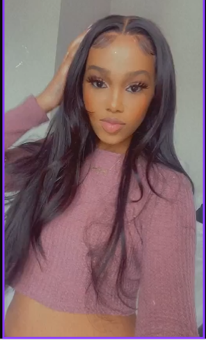 16" Nisha Top Virgin Hair 13*4 Transparent 150% Density Lace Front Wig - Kafuné hair (Growing Upscale Hair LLC)
