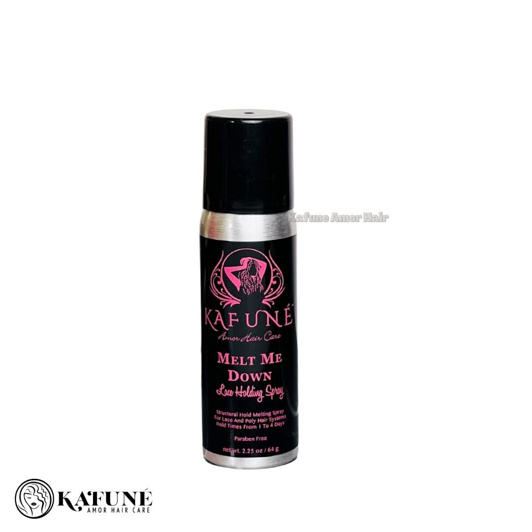 Our Melt Me Down Spray gives you a long-lasting yet comfortable hold, so you can have total confidence that your wig will stay perfectly in place all day while you’re out and about.