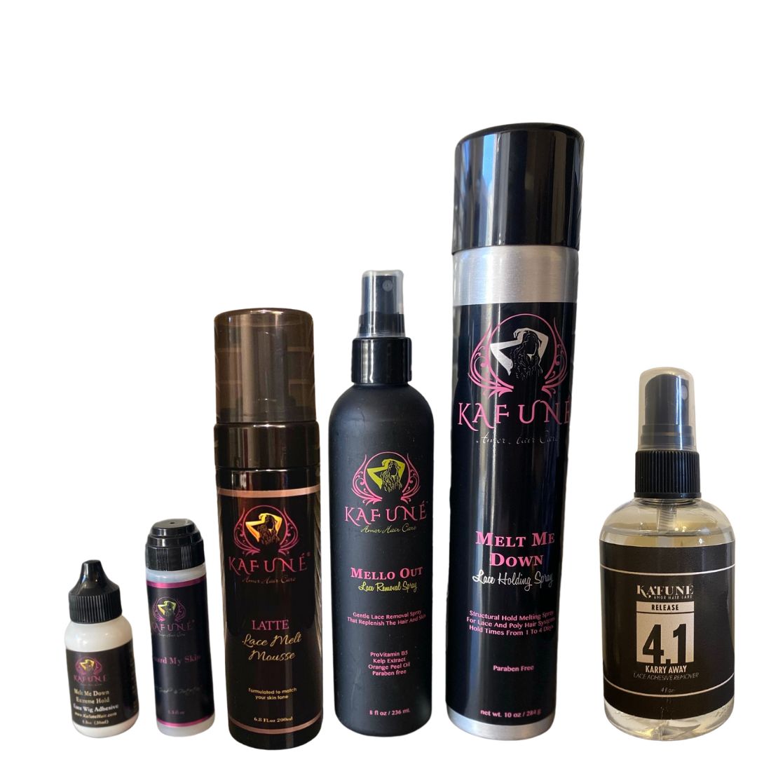 4 Step Lace Wig System- Waterproof Starter Kit (small) - Kafuné hair (Growing Upscale Hair LLC)