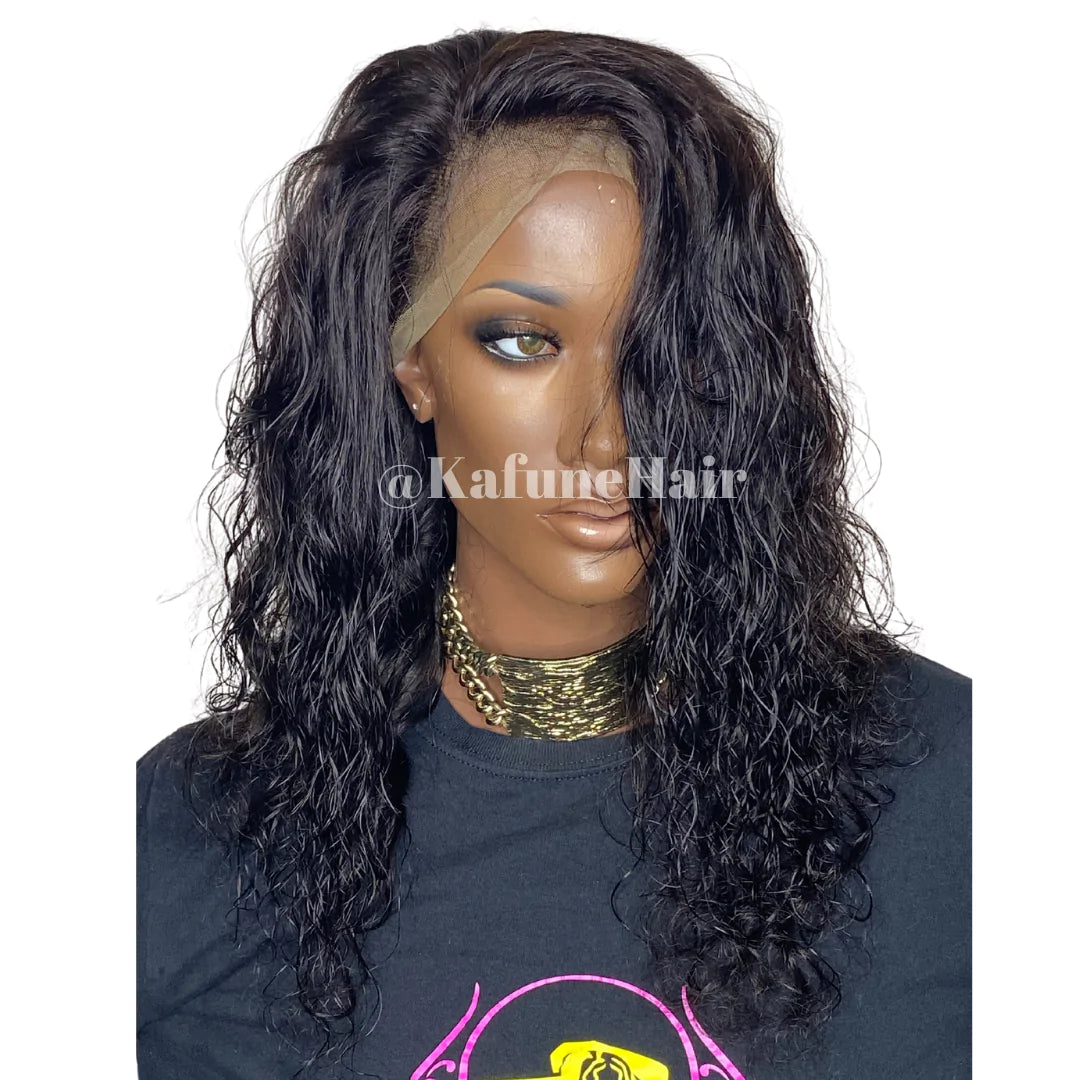 14" Loose Wave Lace Front Wig - Available Next Business Day Shipping - Kafuné hair (Growing Upscale Hair LLC)