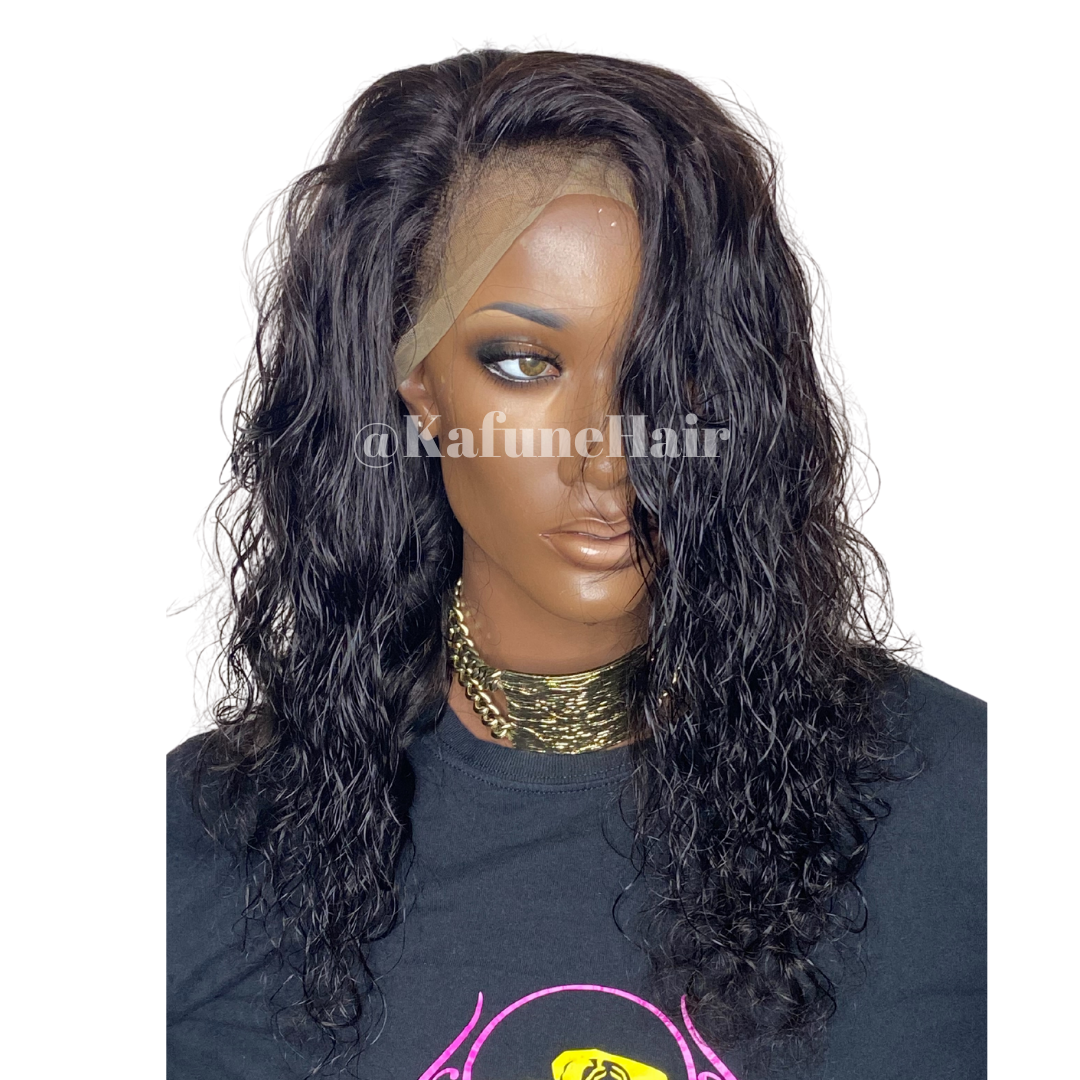 14" Loose Wave Lace Front Wig - Available Next Business Day Shipping - Kafuné hair (Growing Upscale Hair LLC)