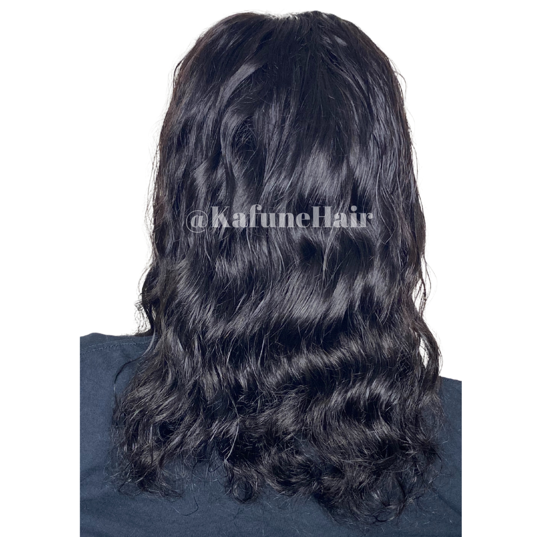 14" Loose Wave Lace Front Wig - Available Next Business Day Shipping - Kafuné hair (Growing Upscale Hair LLC)
