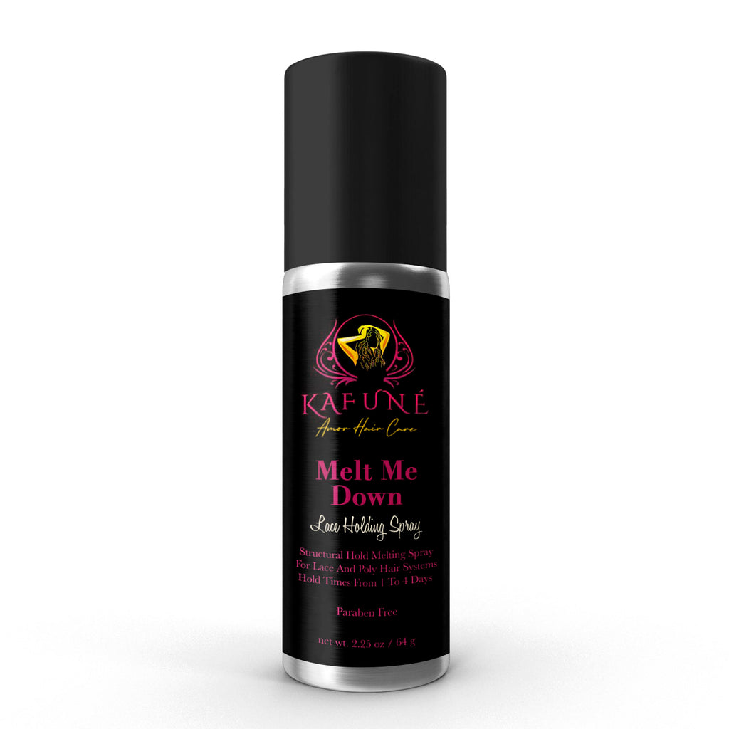 Melt Me Down Lace Melting and Holding Spray Hair for lace wig