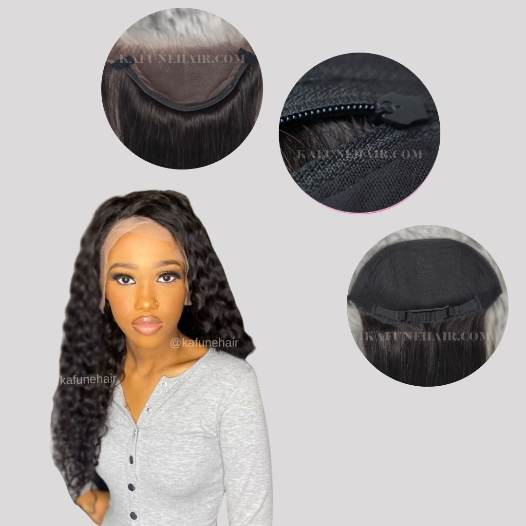 Jade  Lace Front Wig- The ENTERCHANG ZIPPER wig