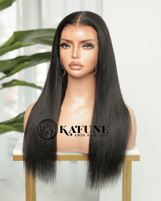 Zaria HD Lace With Baby Hair Wavy Lace Front Wigs 100% Human Hair 180% Hair Density