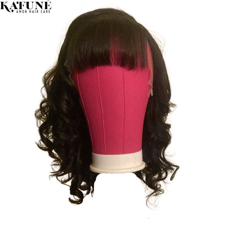 18" Jade custom cut Lace Wig Medium Cap - Kafuné hair (Growing Upscale Hair LLC)