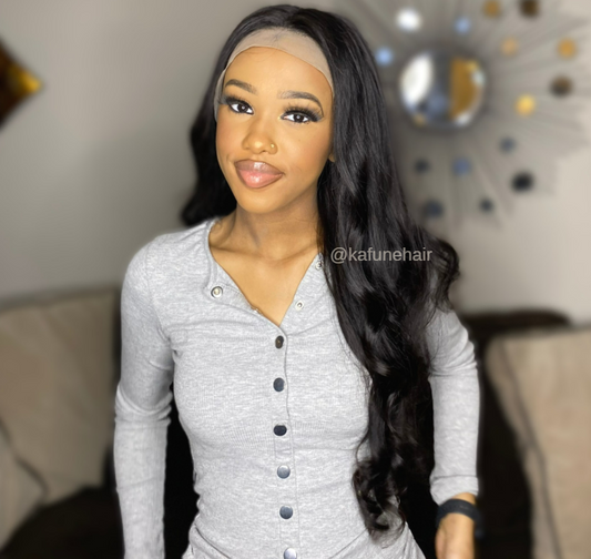 22" Natural Body Wave Lace Front Wig - Next Day Shipping - Kafuné hair (Growing Upscale Hair LLC)