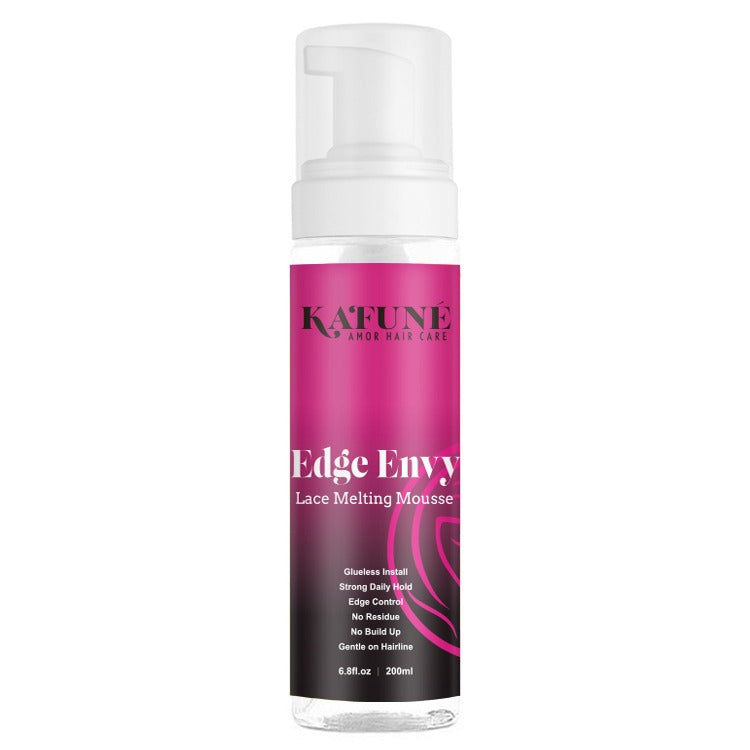Edge Envy Lace Melting & Holding Mousse by Kafune Amor Hair Lace Melting Mousse