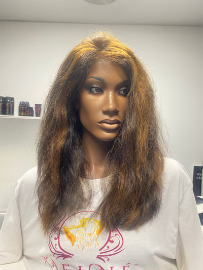 16" Pre-owned Lace front wig