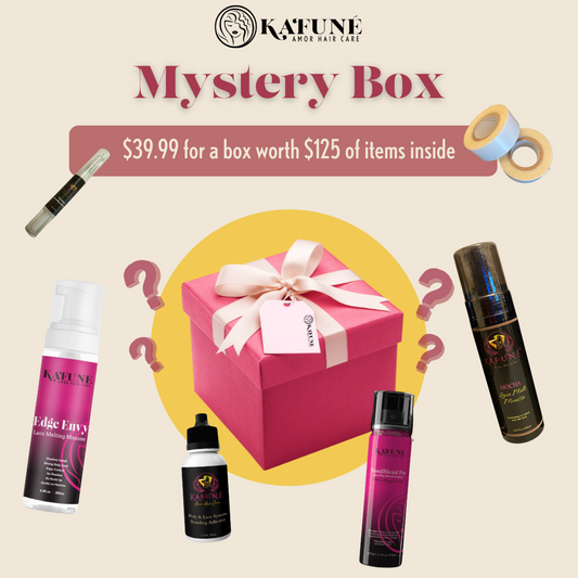 Exclusive Lace Wig Mystery Box – Premium Installation, Removal & Maintenance Products ($125+ Value)