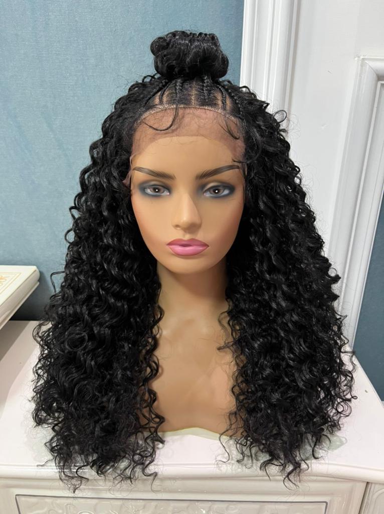 Alex Synthetic Braided Lace Front Wig