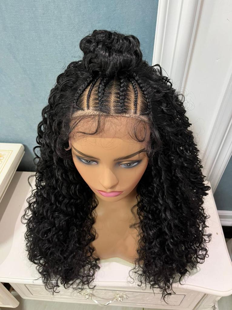 Alex Synthetic Braided Lace Front Wig