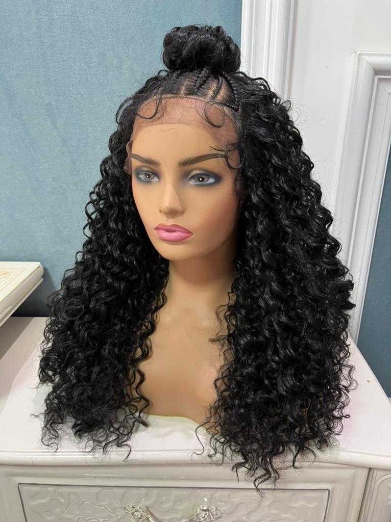 Alex Synthetic Braided Lace Front Wig