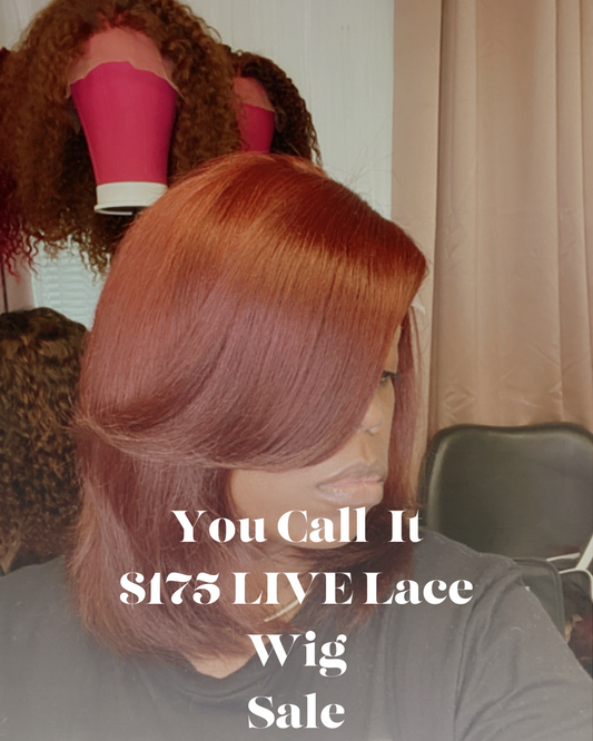 LIVE lace wig Sale