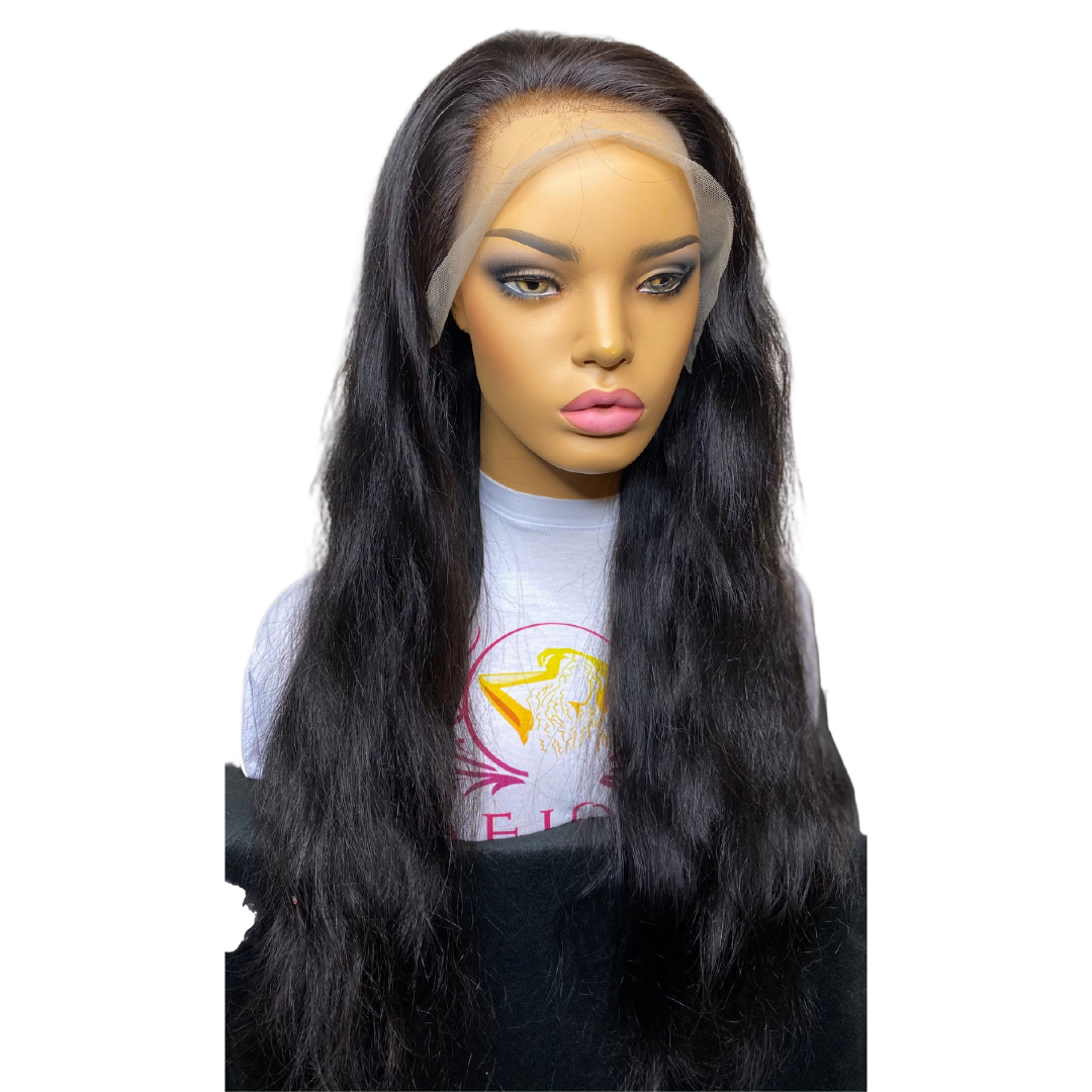 22" Natural Body Wave Lace Front Wig - Next Day Shipping - Kafuné hair (Growing Upscale Hair LLC)