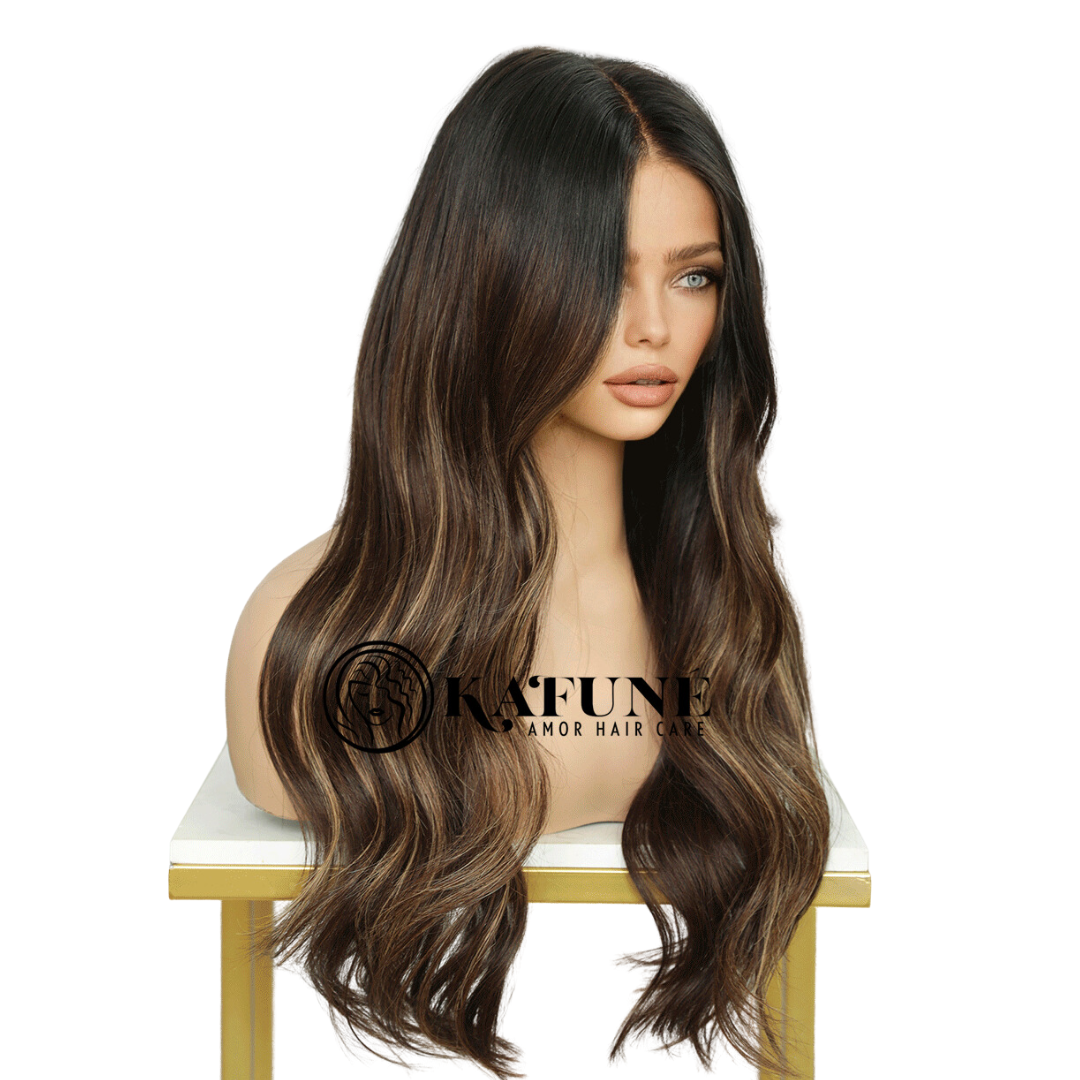 Jada HD Lace Wavy Lace Front Wigs 100% Human Hair 150% Hair Density