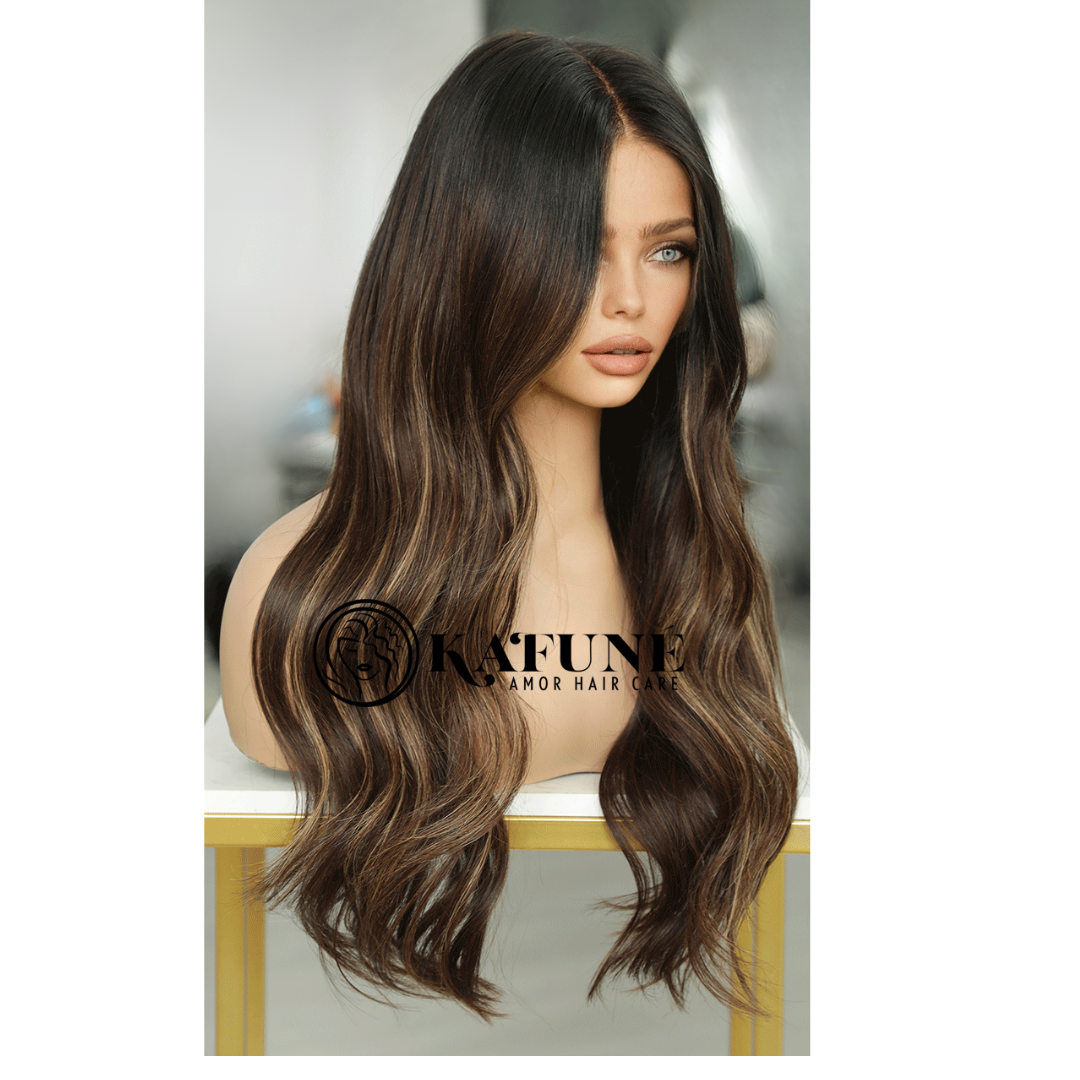 Jada HD Lace Wavy Lace Front Wigs 100% Human Hair 150% Hair Density