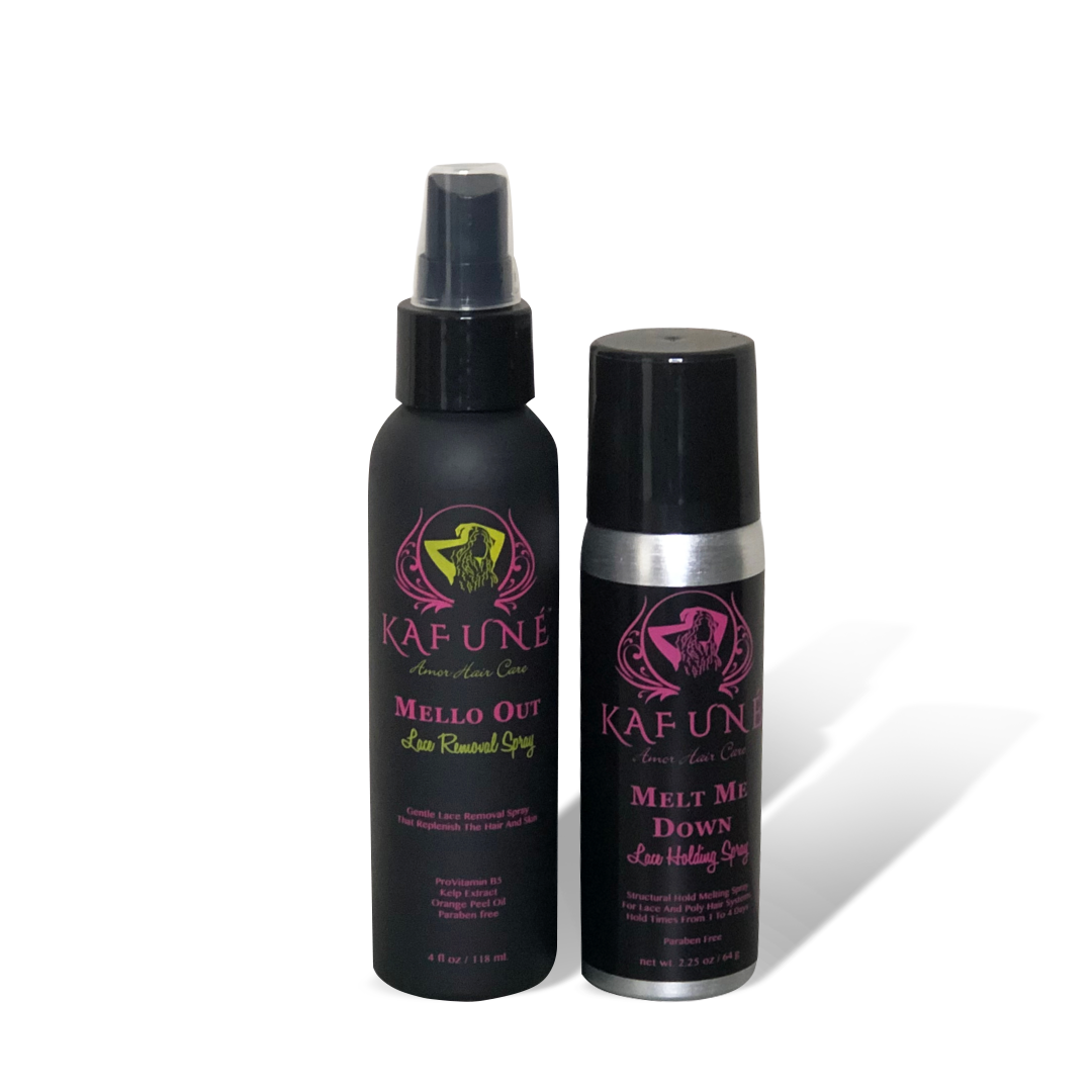 Melt Me Down & Mello Out Spray Duo Set - Kafuné hair (Growing Upscale Hair LLC)