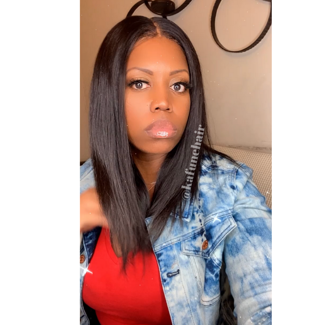 14' Nisha Lace Front Wig - Kafuné hair (Growing Upscale Hair LLC)