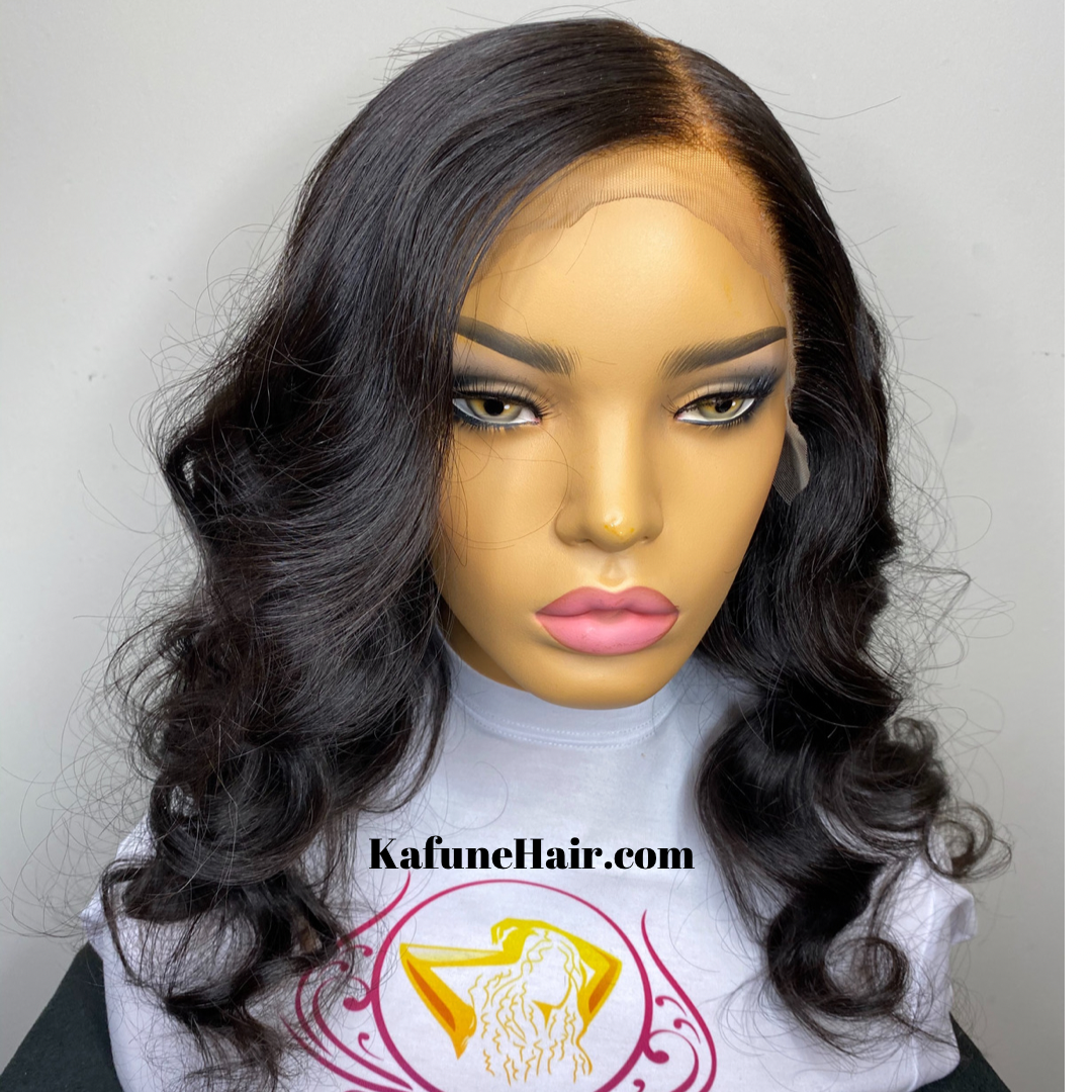 16" HD Lace Front Wig Next Day Shipping Available - Kafuné hair (Growing Upscale Hair LLC)