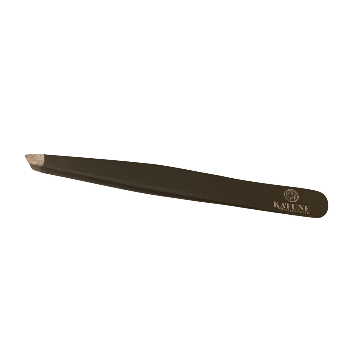 Slanted Head Eyebrow Clip Stainless Steel Tweezers - Kafuné hair (Growing Upscale Hair LLC)