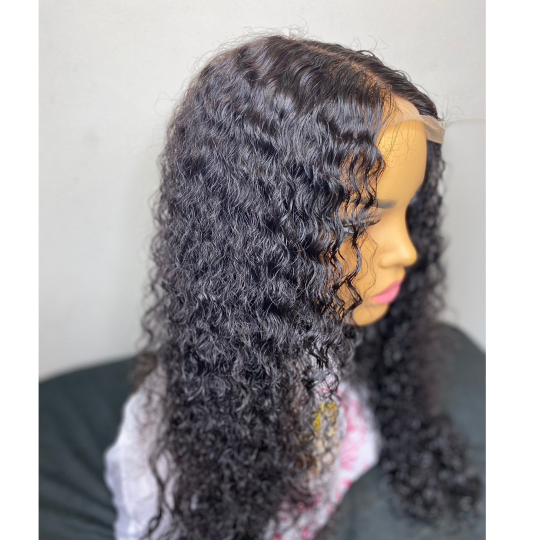 22" Deep Curly Closure Wig - Next Day Shipping - Kafuné hair (Growing Upscale Hair LLC)