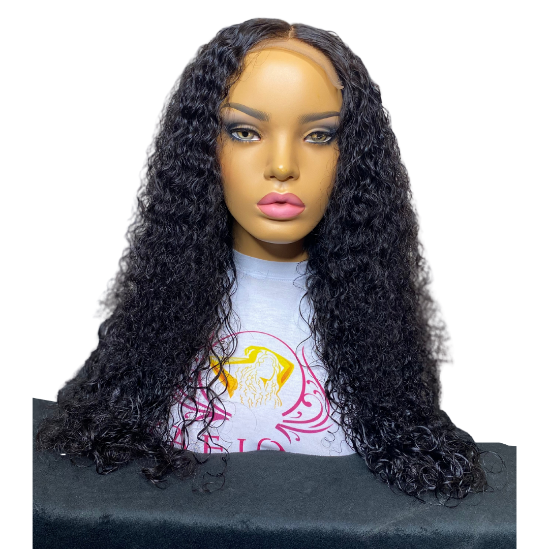 22" Deep Curly Closure Wig - Next Day Shipping - Kafuné hair (Growing Upscale Hair LLC)