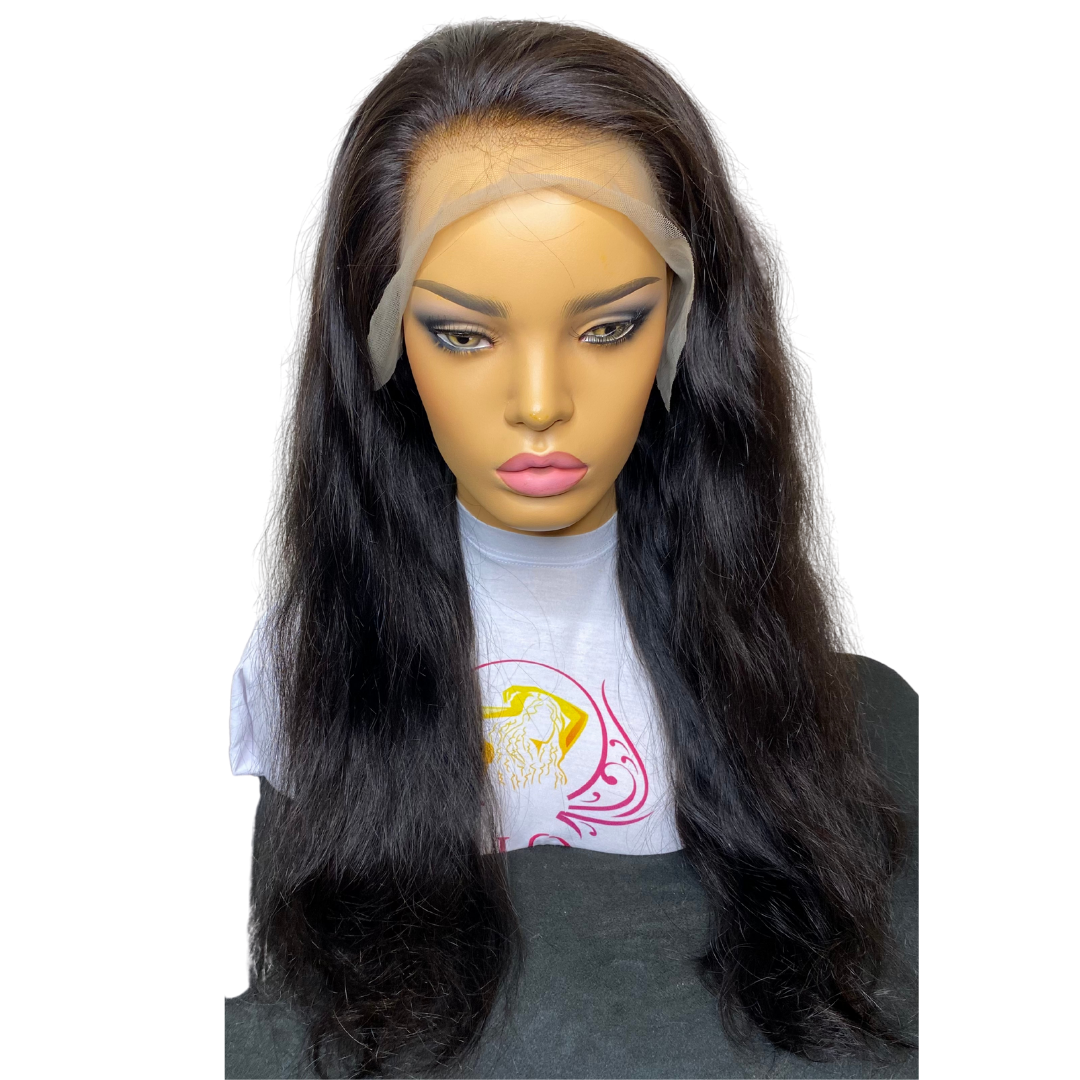 22" Natural Body Wave Lace Front Wig - Next Day Shipping - Kafuné hair (Growing Upscale Hair LLC)