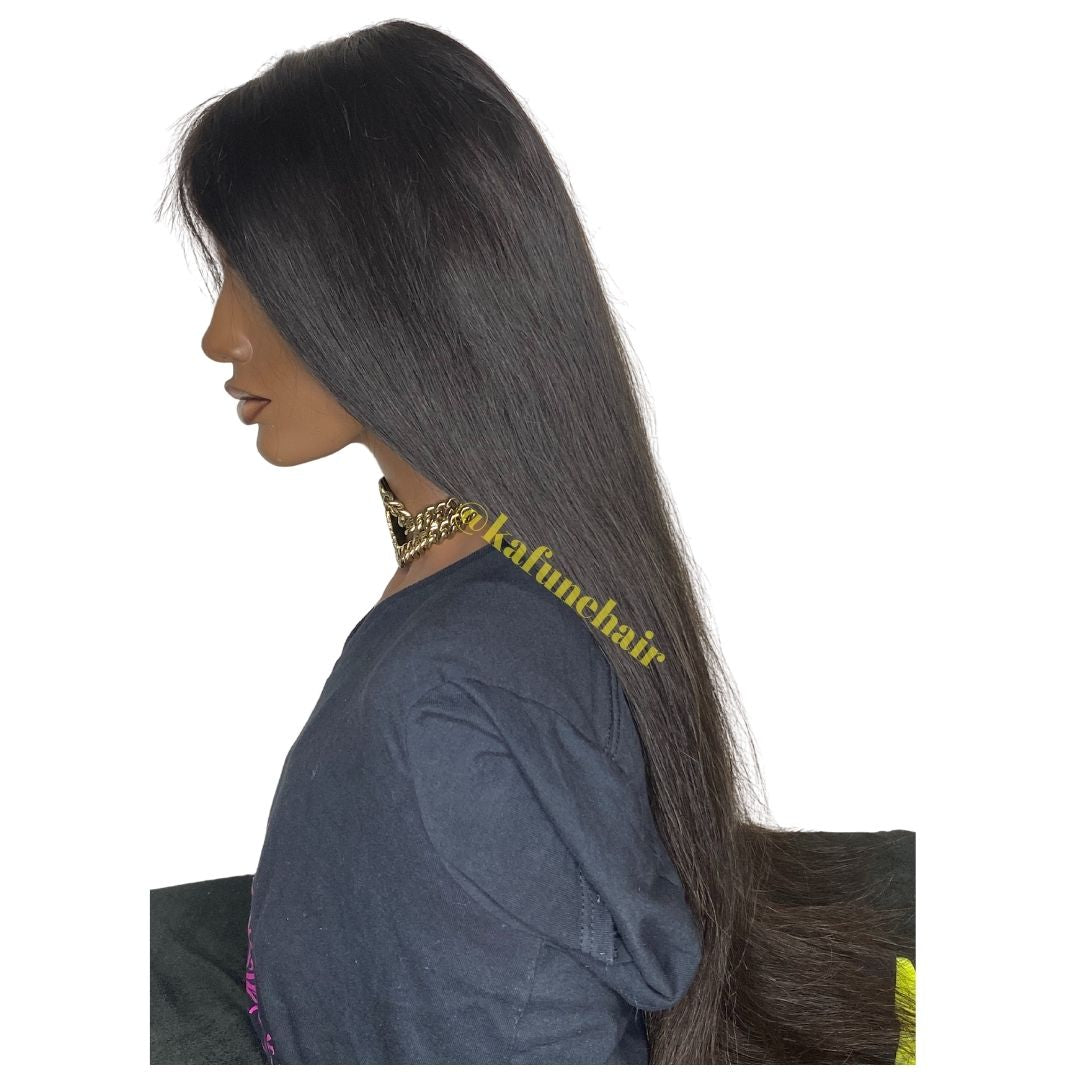 24" Natural Body Wave Closure Lace Wig - Next Day Shipping - Kafuné hair (Growing Upscale Hair LLC)