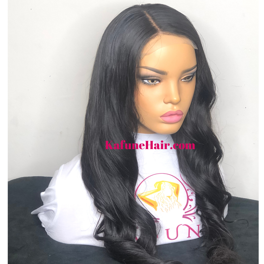 18" Closure HD Lace Wig Next Day Shipping Available - Kafuné hair (Growing Upscale Hair LLC)