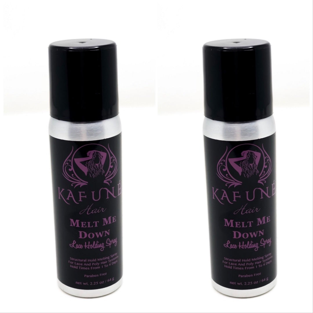 2 Melt Me Down Lace Melting Spray Small Bottles - Kafuné hair (Growing Upscale Hair LLC)