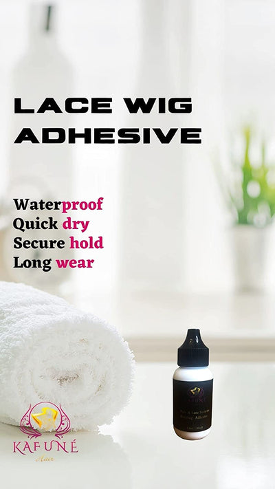 Waterproof lace wig adhesive Install (small set) - Kafuné hair (Growing Upscale Hair LLC)
