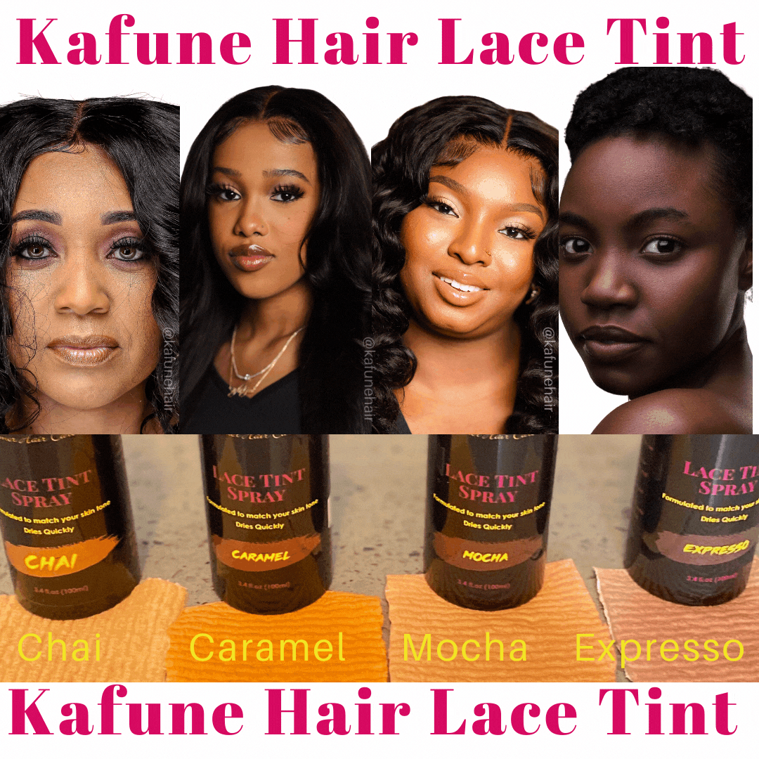 Lace Tint Bundle of All 4 Colors - Kafuné hair (Growing Upscale Hair LLC)