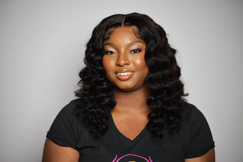 16" Deep Curly Lace Front  Wig SMALL Cap Size - Kafuné hair (Growing Upscale Hair LLC)