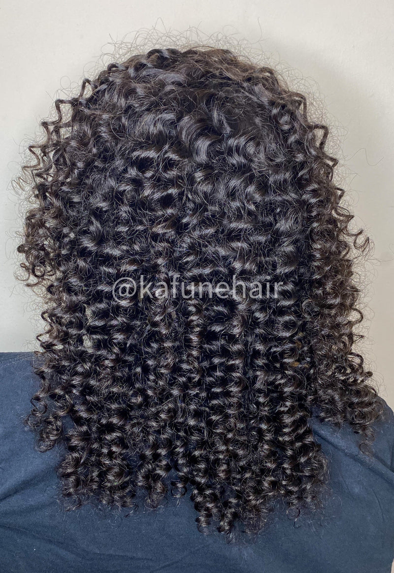 Deep Wave Head Band Wig - Kafuné hair (Growing Upscale Hair LLC)