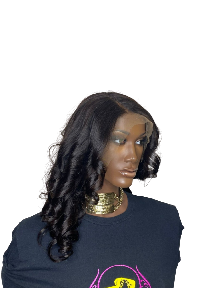 18" Nisha 13*6 HD Machine Premade 150% Density  Lace Front Wig - Kafuné hair (Growing Upscale Hair LLC)