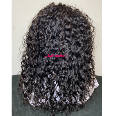 18" Deep Curly Closure Lace Wig - Next Day Shipping Available - Kafuné hair (Growing Upscale Hair LLC)