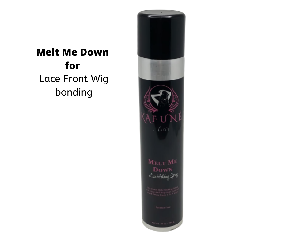 Melt Me Down Lace Melting Spray Large Size - Kafuné hair (Growing Upscale Hair LLC)