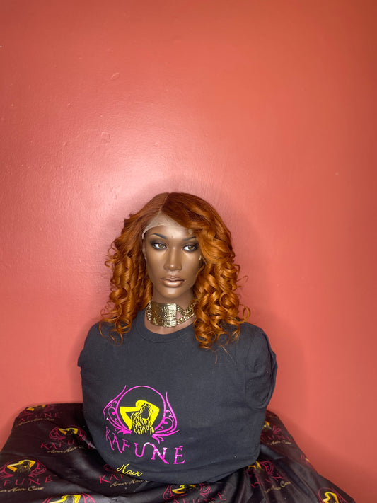 Gia 16” 5x5 Closure Lace Wig - Kafuné hair (Growing Upscale Hair LLC)