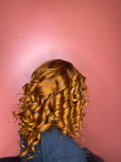 Gia 16” 5x5 Closure Lace Wig - Kafuné hair (Growing Upscale Hair LLC)