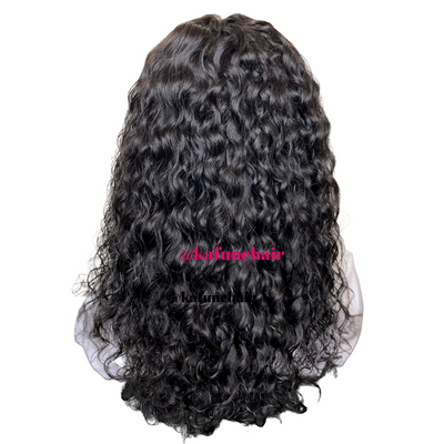 18" Deep Curly Lace Front Wig - Next Day Shipping - Kafuné hair (Growing Upscale Hair LLC)
